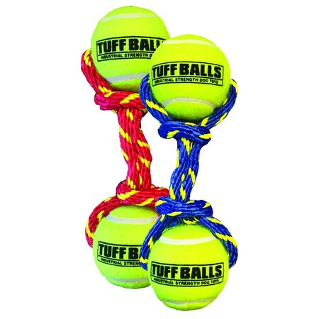 Petsport ROPE W/TENNIS BALL TOY 70001